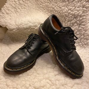 Grease Leather Doc Martens